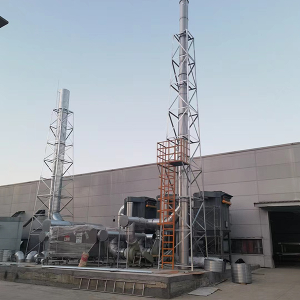 鹽城淮寧光伏工業除塵，有機廢氣治理案例